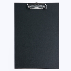 DESKA A5 PVC Z KLIPEM CZARNA